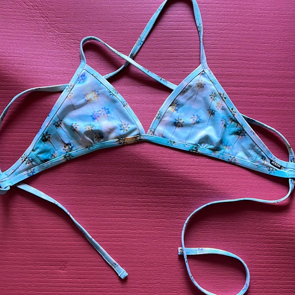 Jolyn Palm Tree Bikini Top